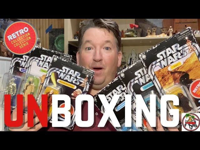 Star Wars Retro Collection Vac Metal Wave Unboxing Review #retrocollection #starwars #unboxing