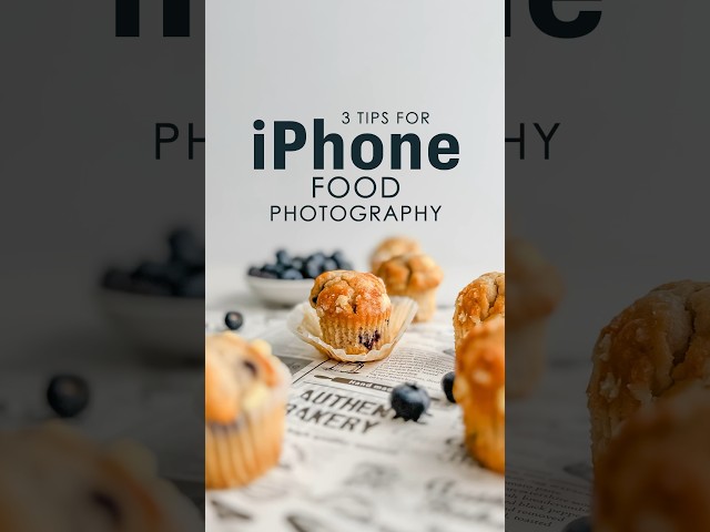 3 tips for iPhone food photography 🥞 #foodphototips