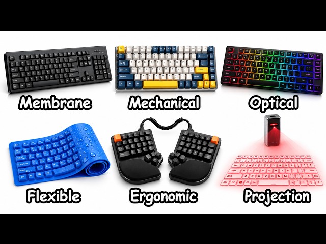 Every Computer Keyboard Explained in 7 Minutes