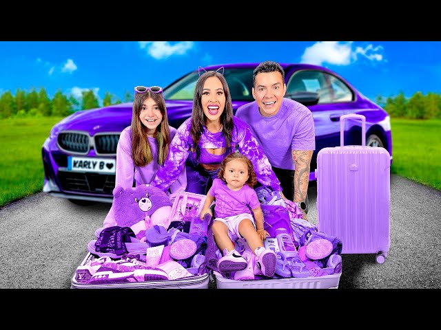 TRAVELING ALONE IN PURPLE BY CAR FOR A WEEK!