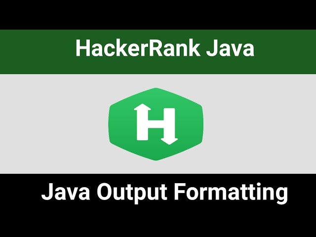 Java Output Formatting HackerRank