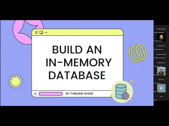 Go Bangalore meet 67 - Building InMemory DB & GrahphJin