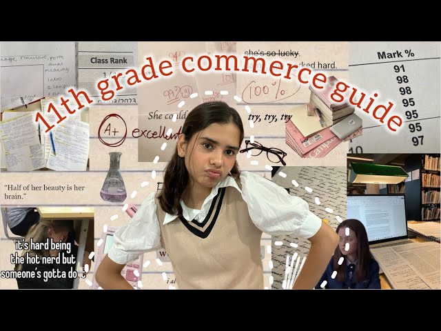 11th grade Commerce guide ✨ | cbse 2024-25 |