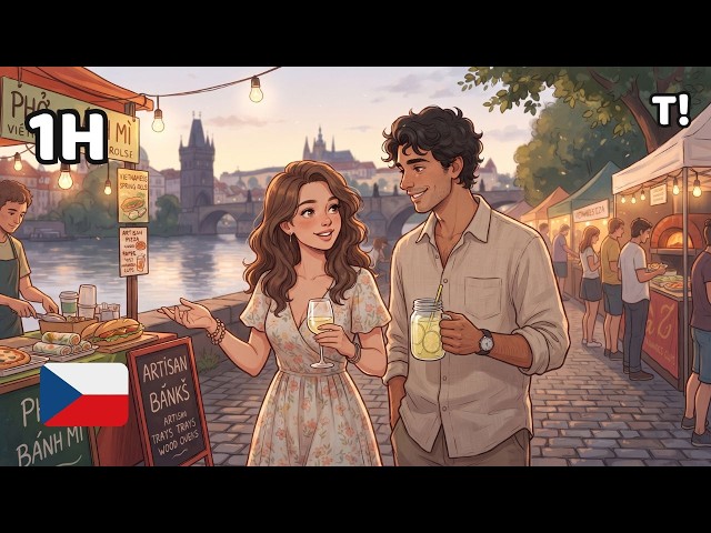 1 Hour of Czech Listening 🇨🇿 | Real-Life Dialogues for Beginners (A1–A2)