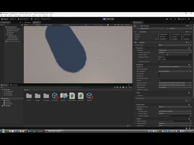 Making a FPS game part 1