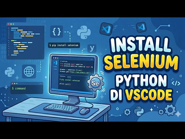     Tutorial Install Selenium Python di Visual Studio Code