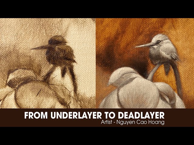 From underlayer to dead layer - Oil Painting Multilayer method | Free Demonstration