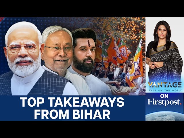 PM Modi's NDA Alliance Sweeps Bihar in Historic Poll Win | Vantage with Palki Sharma | N18G