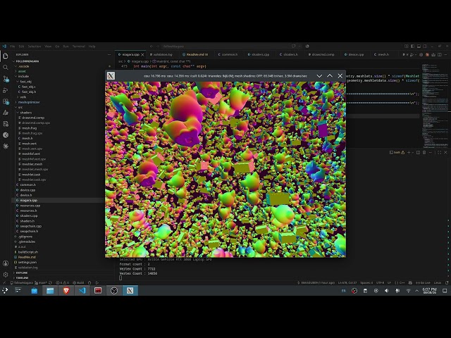 Rendering 50,000 Meshes in Real-Time with Vulkan | GPU-Driven Culling + Compute Shaders