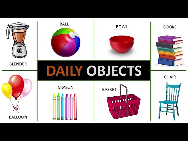 Daily Objects for Toddlers | Kids Vocabulary | Identify Objects for Toddlers | @littleytv