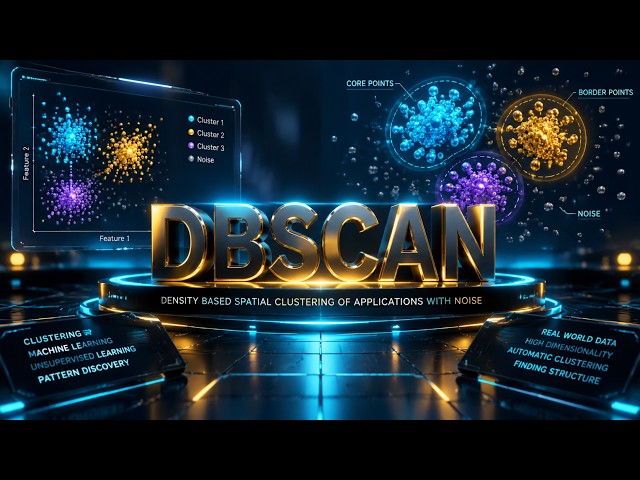 DBSCAN Clustering | Density-Based Spatial Clustering in Machine Learning | Urdu / Hindi