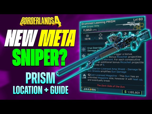 Borderlands 4 | NEW Pearlescent Sniper PRISM Guide + Location | Is it WORTH Farming?