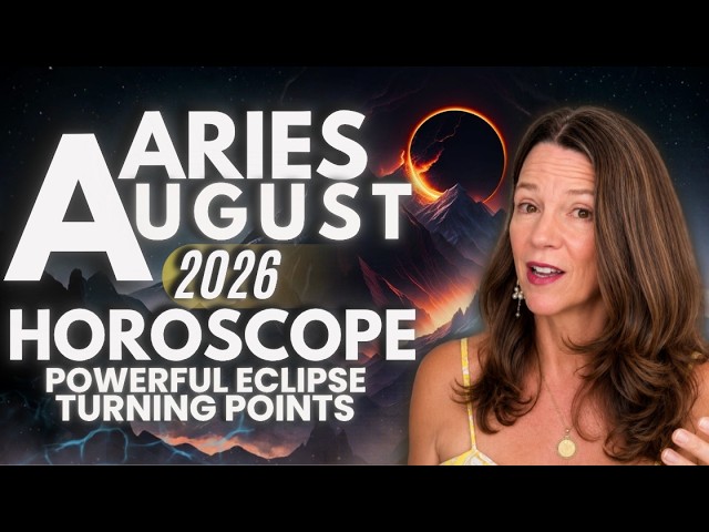 ARIES Sun Moon Rising AUGUST 2026 Horoscope ♈️ The Best Month for Love, Creativity & Success