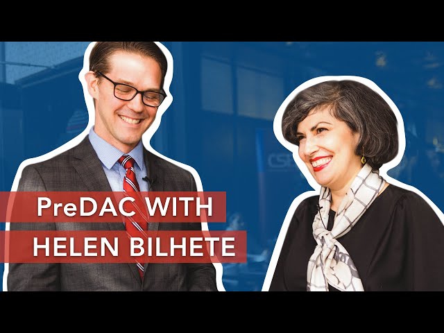 PreDAC with Helen Bilhete | Newsfile