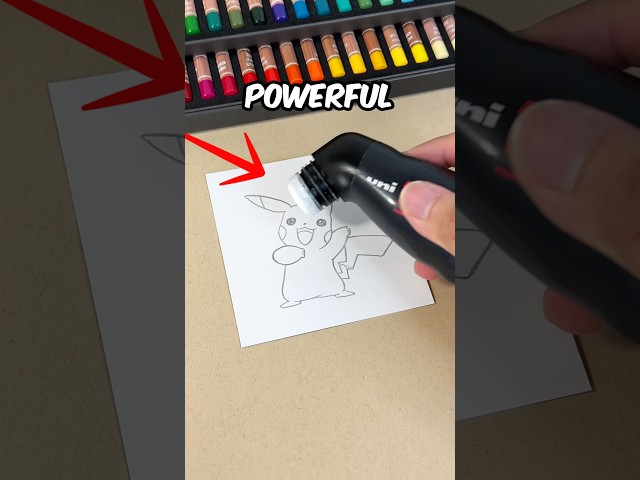 WORLD’S MOST STRONGEST MARKER VS 5 LEVELS???😳✨ #art #drawing #shorts