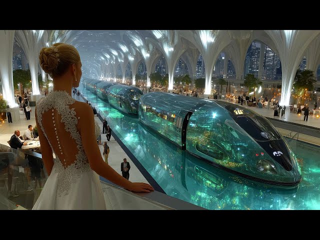 Smart Golden Cities of the Future: 1 Hour Exploring Nature & Sci-Fi Innovation in 2050