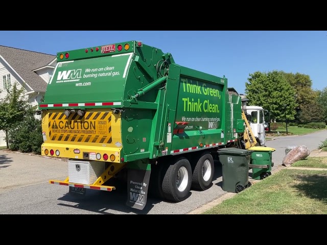 Waste Management - Autocar ACX CNrG Heil DuraPack Python ASL on Recycle! 106044