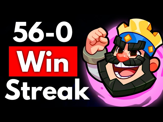 I Got a 57 Game WIN STREAK with this BROKEN Deck