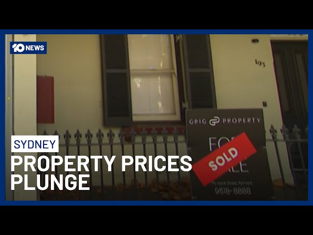 Sydney Property Prices Fall Amid Housing Affordability Challenges | 10 News