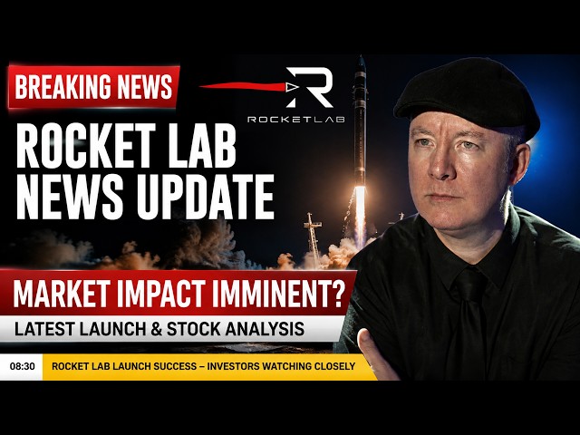 Rocket Lab RKLB Stock NEWS as Critical Electron Launch Goes LIVE | Martyn Lucas Investor