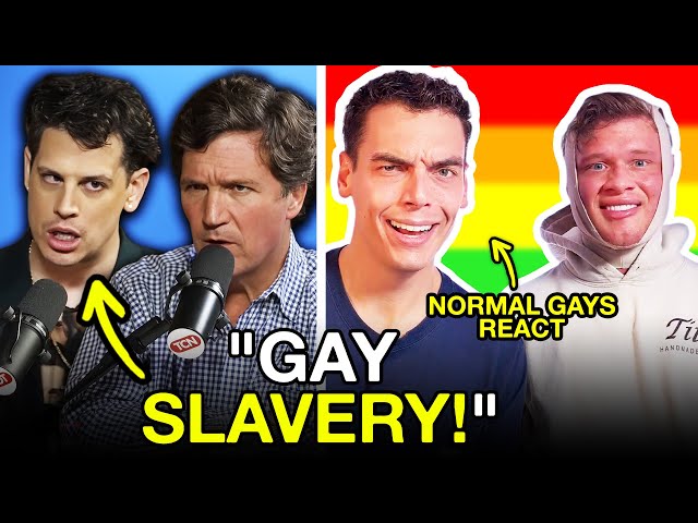 Tucker & Milo's thoughts on gay people are 100% unhinged!