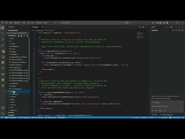 api backend