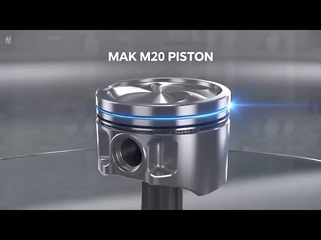 MAK M20 Piston Explained | 3-Ring vs 4-Ring Groove | Marine Diesel Engine Parts