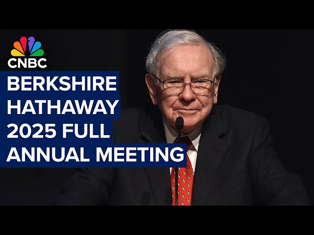 Watch Warren Buffett preside over the full 2025 Berkshire Hathaway annual shareholder meeting