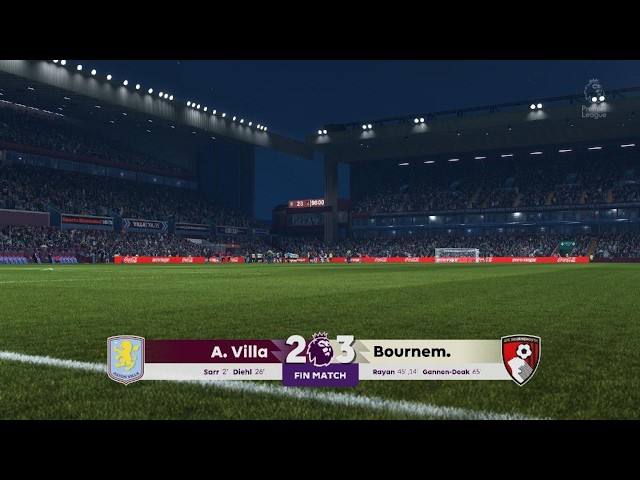 FC27 / ASTON VILLA VS AFC BOURNEMOUTH
