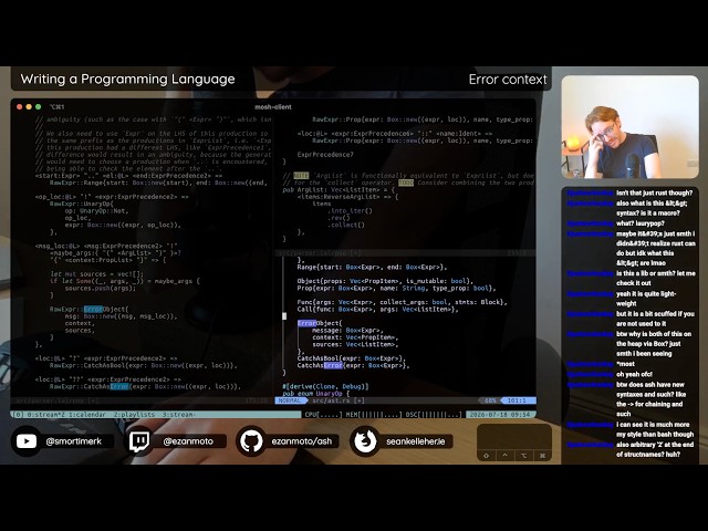 Writing a Programming Language - 18/07/2026