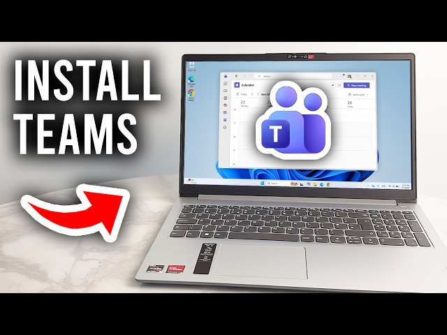 How To Download Microsoft Teams On Laptop or PC - Tutorial