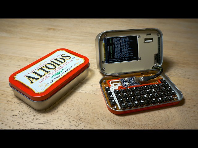 A Curiously Minty Cyberdeck