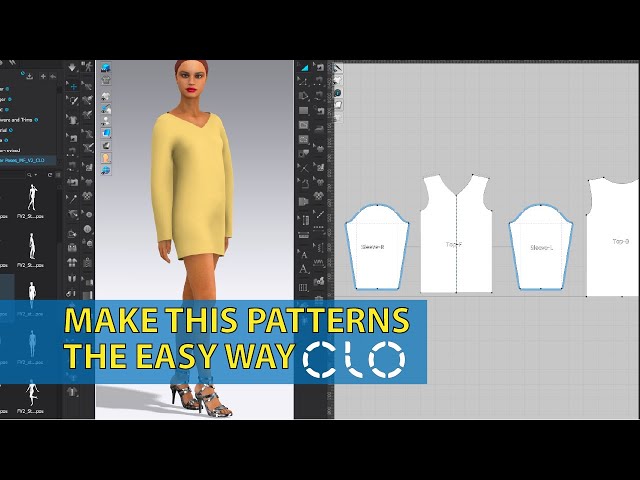 How to Make a Basic Top in CLO 3D the Easy Way | Basic CLO