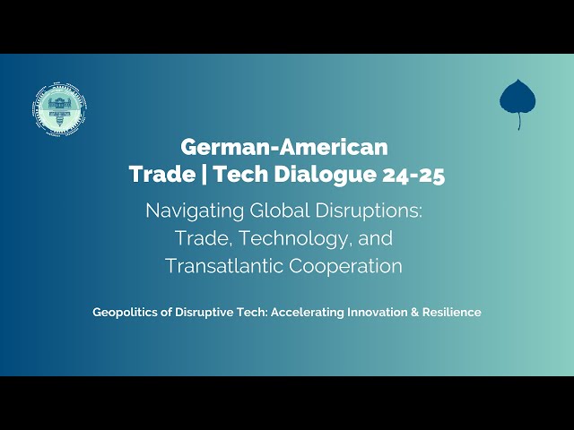 Expert Interviews @ GATT-C 2025 Geopolitics of Disruptive Tech: Accelerating Innovation & Resilience
