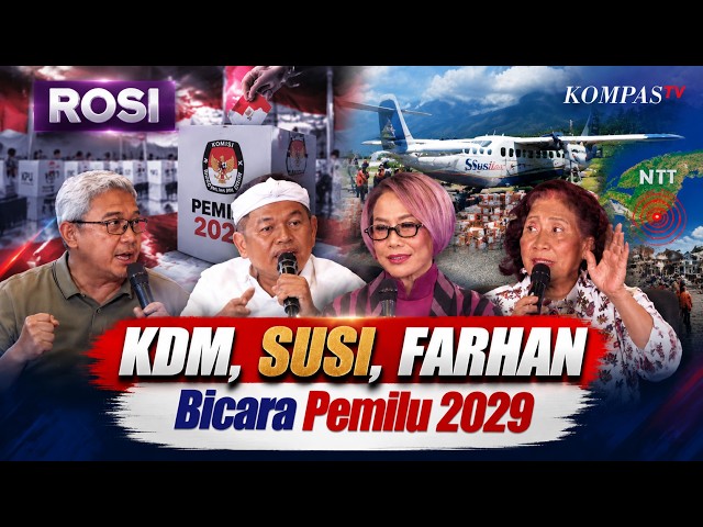 [FULL] Dedi Mulyadi, Farhan, & Susi Pudjiastuti Discuss Disaster Management to the 2029 Election ...