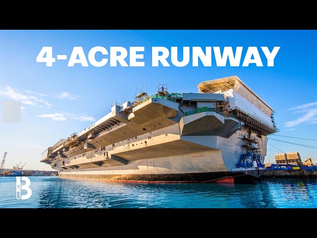 The Insane Engineering of Britain’s $4.9 Billion Supercarrier | Blueprint