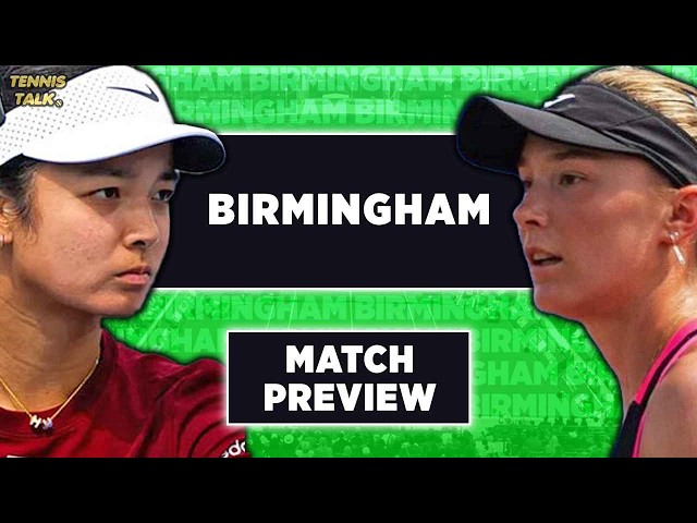 Eala vs Charaeva | WTA Birmingham 2026 | Tennis Talk Preview