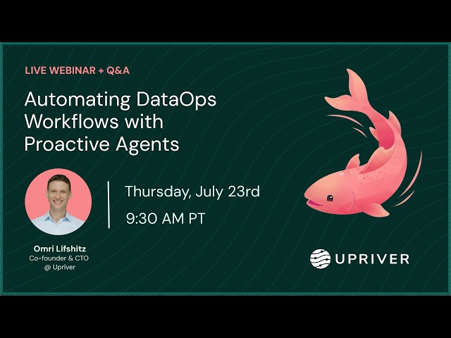 Automating DataOps Workflows with AI Agents | Data Engineering
