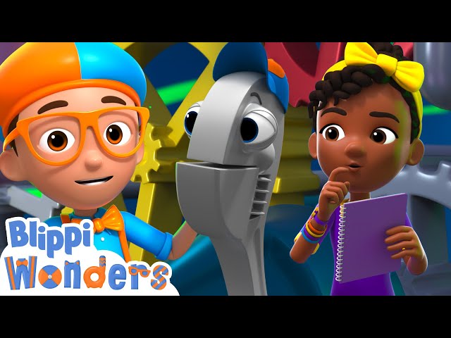 Let's Fix Blippi Mobile Together 🚙 | Blippi Wonders Educational Videos for Kids