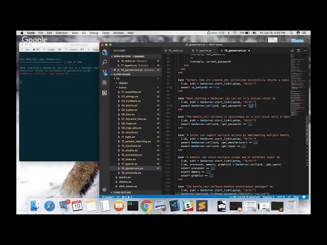 Solving Elixir Koans