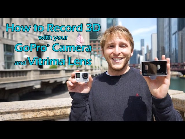 How to Record 3D with GoPro Camera and Vitrima Lens
