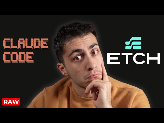 RAW: Building Etch Websites via Claude Code (Full Experiment)