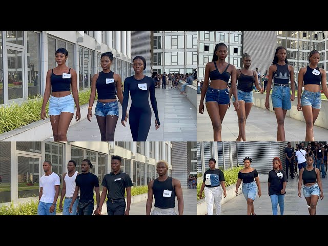 Glam Afrique 2026 Model Casting with the beautiful ladies . Africa’s Most Vibrant Modeling Event 💃🏽.