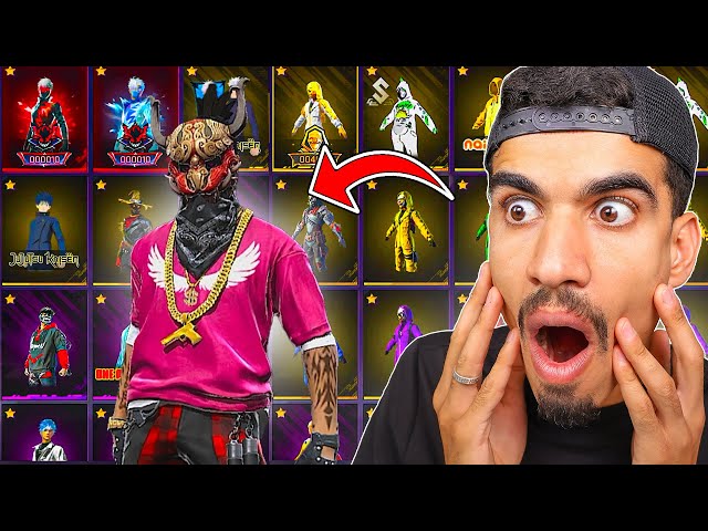 Reviewing a Powerful Free Fire Account !!