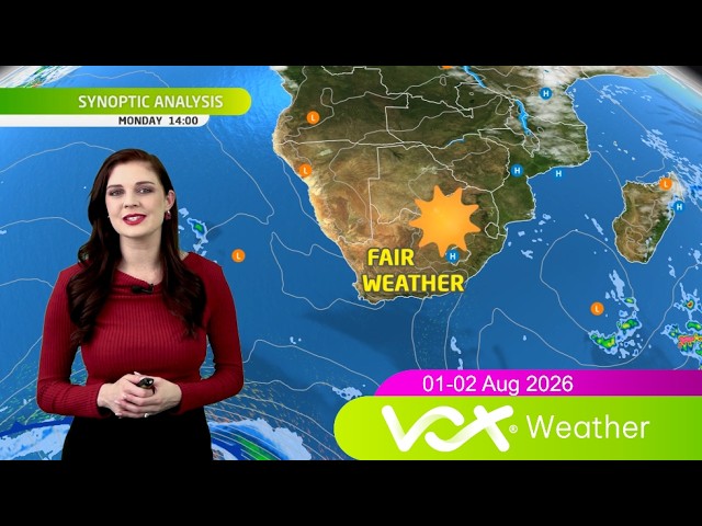 01-02 August 2026| Vox Weather WEEKEND Forecast