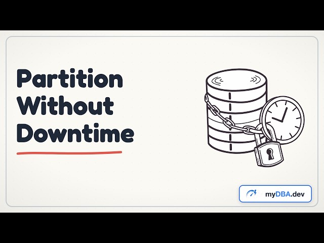 Migrating a huge table to partitions without downtime