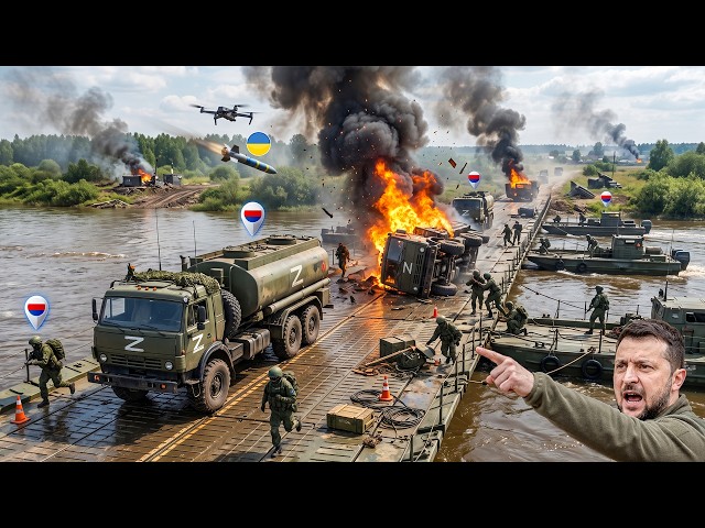 5 Minutes Ago! Russian Ammunition Convoy Reached Lyman Bridge, explode and GONE! | ARMA 3
