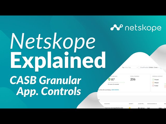 What is Netskope CASB Granular Application Controls? — Netskope Cloud Security Tutorials​