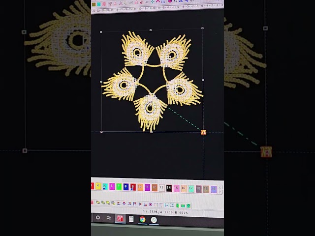 Master Auto Punching and speed up your embroidery digitizing workflow! 💡 #StitchMax #AutoPunching