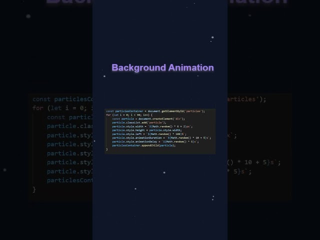 CSS Background Animation | Motion Effects 🎨🔥 #shorts  #coding